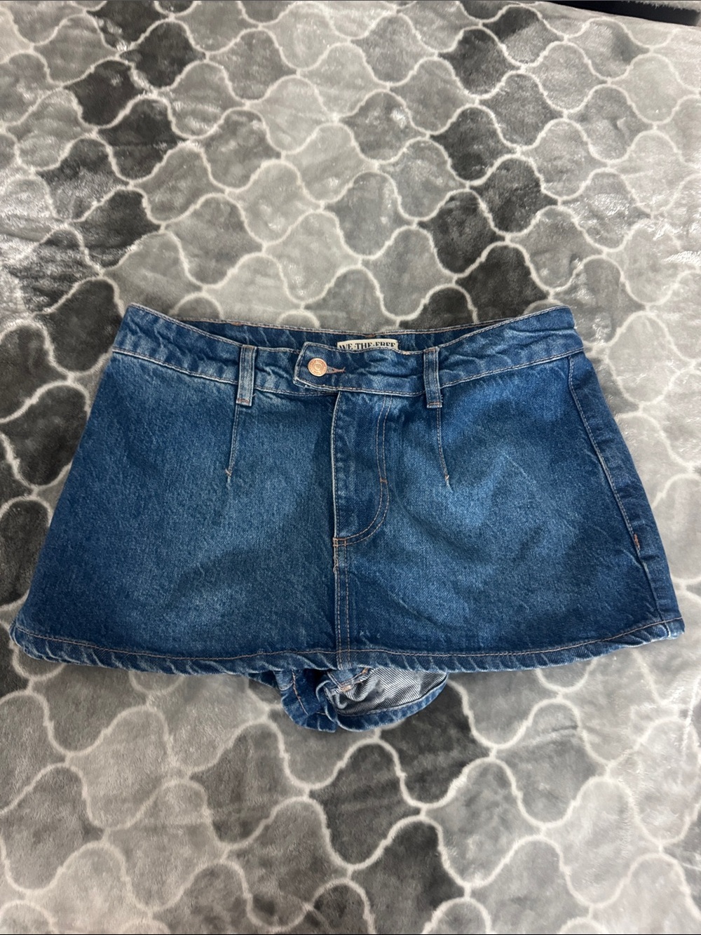 Free people mini skirt